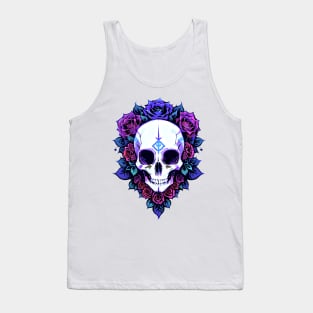 Cyberpunk Flowers Tank Top